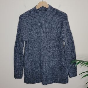 Old Navy | Dark Gray Knit Mockneck Cozy Sweater Size Medium